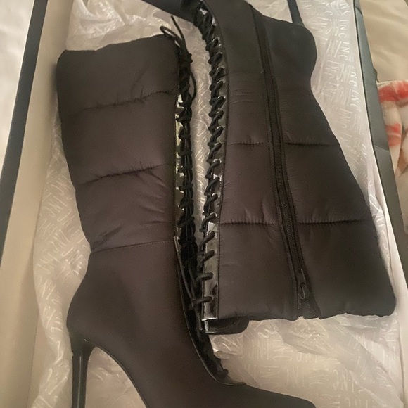 INC International Concepts Black Over-the-Knee Boots - Picture 10 of 11